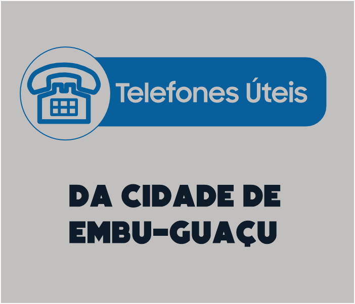 telefones úteis Embu Guaçu
