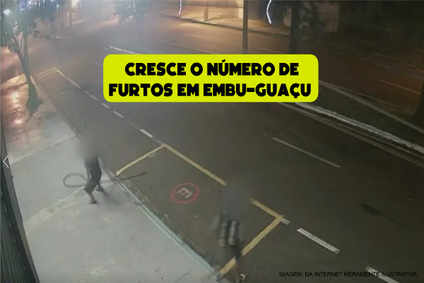 Aumento de Furtos Noturnos no Centro de Embu-Guaçu: População Cobra Medidas de Segurança