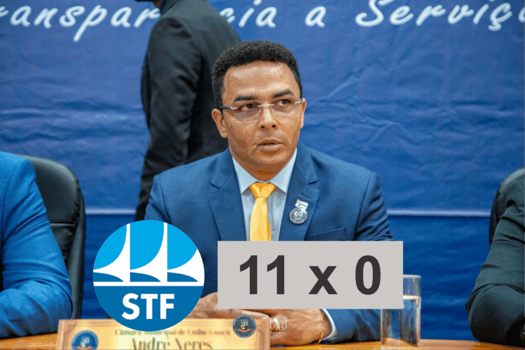 Supremo Tribunal Federal confirma condenação de André Neres; direitos políticos podem ser suspensos a qualquer momento