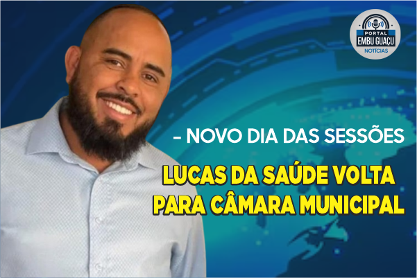 Câmara Municipal de Embu-Guaçu altera dia das sessões; horário continua às 10h por enquanto