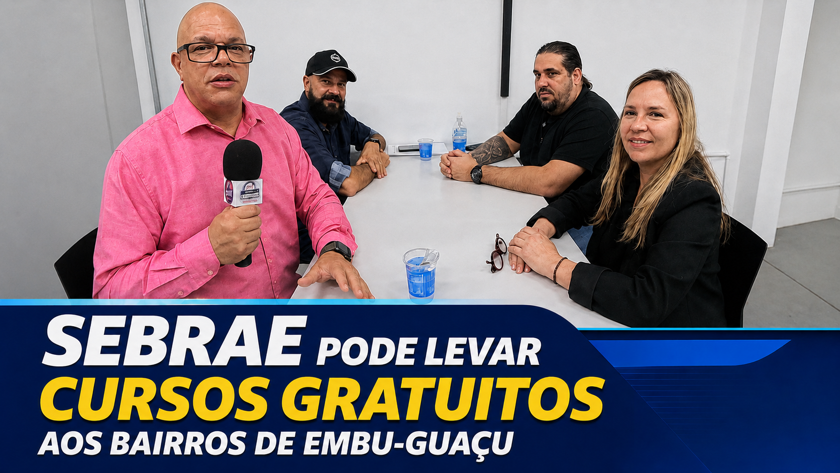 SEBRAE PODE LEVAR CURSOS GRATUITOS AO PAIOL VELHO E A OUTROS BAIRROS DE EMBU-GUAÇU